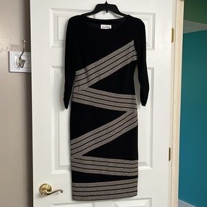 Joseph Ribkoff stunning tailored dress. Looks amazingly on any figure!